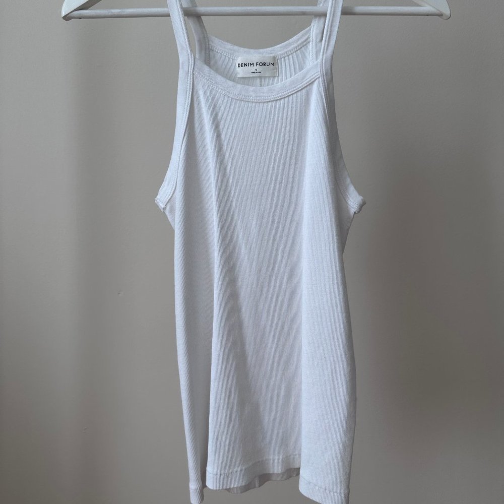 Aritzia Denim Forum Racerback Tank